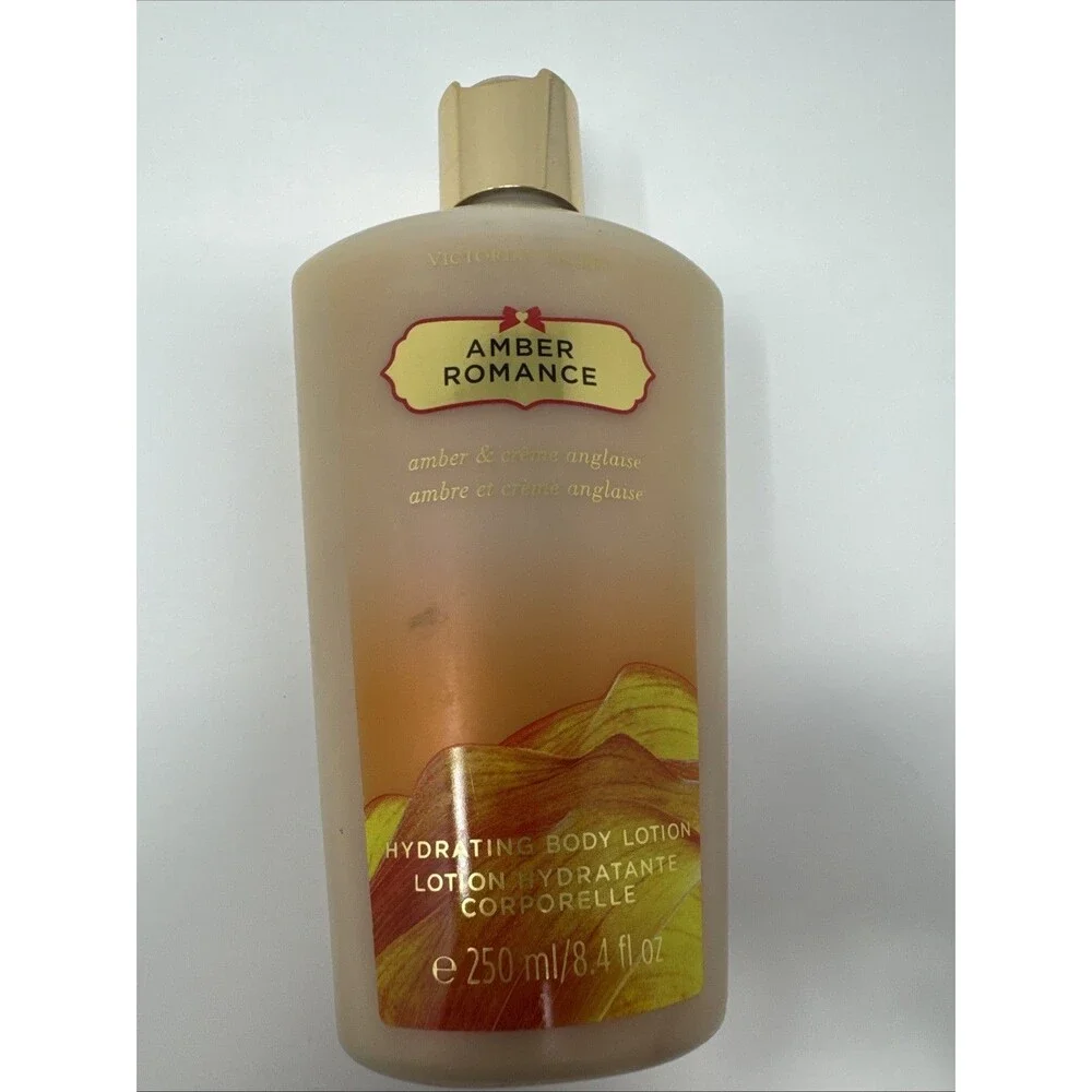 Victoria’s Secret AMBER ROMANCE Hydrating Body Lotion 8.4 fl oz FANTASIES New